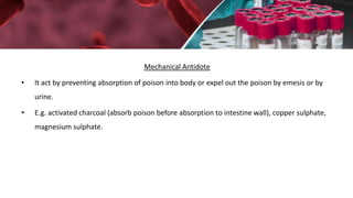 POISON & ANTIDOTE | PPTX