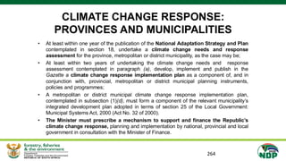 South Africa Climate Change Act 22 of 2024 Overview and Implementation ...