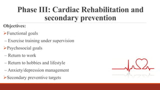 Cardiac Rehabilitation in physical therapy. | PDF