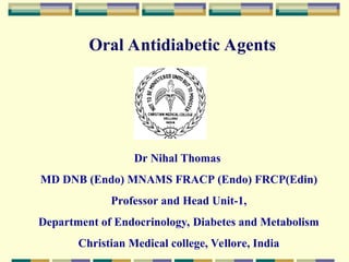 Comprehensive Overview of Oral Antidiabetic Agents and Their Mechanisms ...