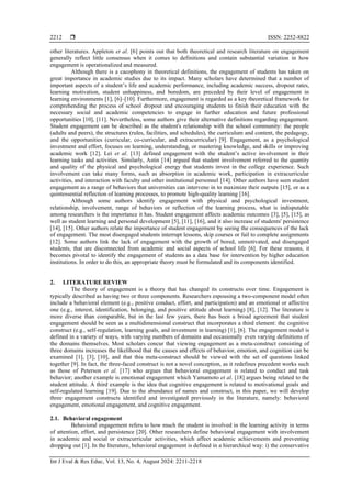 Relationship between student engagement and academic performance | PDF