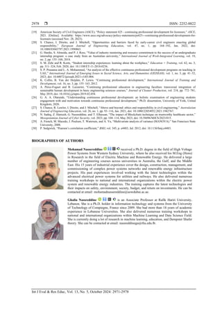 The impact of continuous professional development activities on student ...