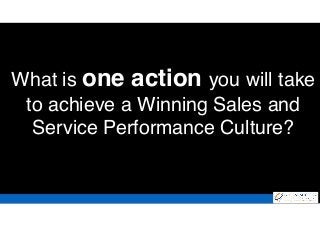 58th ICCA Congress | Achieving a winning sales & service performance culture