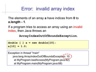 17-Arrays en java presentación documento | PPT