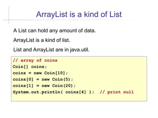 17-Arrays en java presentación documento | PPT