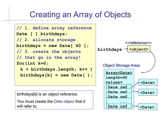 17-Arrays en java presentación documento | PPT