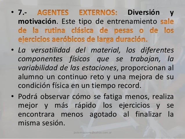 EJERCICIOS BASICOS Y CIRCUITO INTERMITENTE EJERCICIOS BASICOS Y CIRCUITO INTERMITENTE