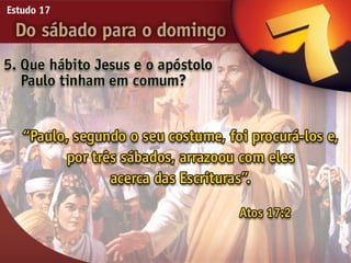 17   do sabado para o domingo