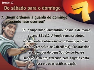 17   do sabado para o domingo