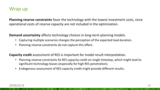 Addressing demand uncertainty in long-term planning models | PDF