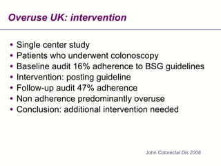 Endoscopy in Gastrointestinal Oncology - Slide 17 - D. Fisher - Post ...