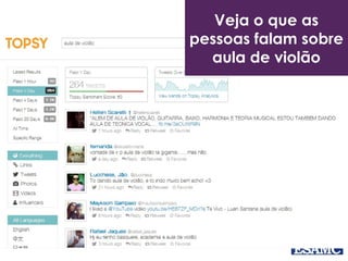 Veja o que as 
pessoas falam sobre 
aula de violão 
 