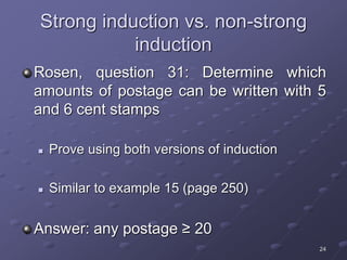 Stamp Problem Induction 17-mathematical-induction.ppt