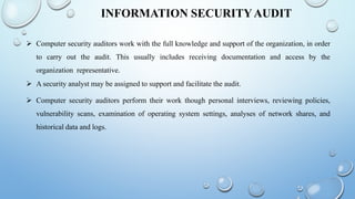 17-MOD 6 Conducting Security Audits & MOD 7 Information Security Audit ...