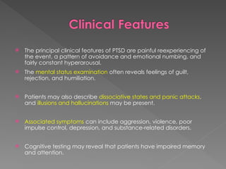 Post traumatic stress disorder presentation | PPT