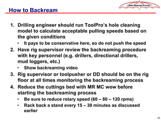 Backream Rig Exxon-Limiter Redesign-Reaming and Hole Conditioning 09-14-19.ppt