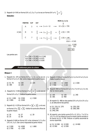 17 reparto-proporcional-compuesto-segundo-de-secundaria | PDF