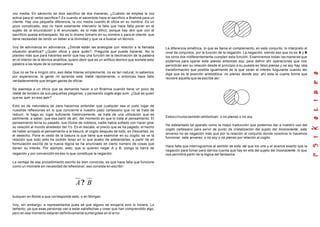 voz media. En sánscrito se dice sacrifico de dos maneras. ¿Cuándo se emplea la voz
activa para el verbo sacrificar? Es cuando el sacerdote hace el sacrificio a Brahma para un
cliente. Hay una pequeña diferencia, la voz media cuando él oficia en su nombre. Es un
poco complicado, eso no hace solamente intervenir la falla que hace falta poner en el
sujeto de la enunciación y el enunciado, es lo más difícil, porque hay otro que con el
sacrificio queda entrampado. No es lo mismo tomarlo en su nombre o para el cliente, que
tiene necesidad de rendir un deber a la divinidad y que va a buscar un técnico.
Voy de adivinanza en adivinanza. ¿Dónde están las analogías con relación a la llamada
situación analítica? ¿Quién oficia y para quién?. Pregunta que puede hacerse. No lo
planteo más que para hacerles sentir que hay una función de la declinación de la palabra
en el interior de la técnica analítica, quiero decir que es un artificio técnico que somete esta
palabra a las leyes de la consecuencia.
Que no se fíe a ningún otro, eso debe hilarse simplemente, no es tan natural, lo sabemos
por experiencia, la gente no aprende este metié rápidamente, o entonces hace falta
verdaderamente que tengan ganas de oficiar.
Se asemeja a un oficio que se demanda hacer a un Brahma cuando tiene un poco de
metié de tendero de sus pequeñas plegarias, y pensando cogito ergo sum: ¿Qué es quien
que es sum en ese sum?
Esto es de naturaleza tal para hacernos entender que cualquier sea el justo lugar de
nuestras reflexiones en lo que concierne a nuestro paso cartesiano que no se trata de
reducir, le hago su lugar suficiente históricamente, se trata de una utilización que es
pertinente, a saber, que esa partir de ahí, del momento en que lo trata el pensamiento. El
pensamiento tenía su pasado, sus títulos de nobleza, nadie había soñado con hacer girar
su relación al mundo alrededor del Yo. Es el rescate, el precio que se ha pagado, el hecho
de haber arrojado el pensamiento a la basura; el cogito después de todo, en Descartes, es
el desecho. Pone el cesto de la basura lo que tiene que examinar en su cogito; se ve la
relación que todo esto ha podido tener en lo que acabo de adelantarles, a partir de en
formulación escrita de la nueva lógica se ha anunciado en cierto número de cosas que
tienen su interés. Por ejemplo, esto: que si quieren negar A y B, pongo la barra de
negación y por convención es eso lo que constituye la negación.
La ventaja de ese procedimiento escrito es bien conocida, es que hace falla que funcione
como un molinete sin necesidad de reflexionar, eso consiste en escribir:
A B?
busquen en Boole a que corresponde esto, o en Morgan.
Voy, sin embargo, a representarlos pues sé que alguno se enojaría sino lo hiciera. Lo
lamento, ya que esas personas van a estar satisfechas y creer que han comprendido algo,
pero en ese momento estarán definitivamente sumergidas en el error.
La diferencia simétrica, lo que se llama el complemento, en este conjunto, lo interpreto al
nivel de conjuntos, por la función de la negación. La negación, siendo eso que no es A y B
los otros dos indiferentemente cumplen esta función. Examinemos todas las maneras que
podemos para operar este pienso entonces soy, para definir ahí operaciones que nos
permitirán asir su relación desde el principio a su puesta en falso pienso y no soy hay otra
transformación que posible igualmente de la que verán el interés fulgurante cuando les
diga que es la posición aristotélica: no pienso donde soy: ahí esta la cuarta forma que
recubre aquella que se escribe así:
Estos círculos también simbolizan: o no pienso o no soy
He adelantado tal aparato como la mejor traducción que podemos dar a nuestro uso del
cogito cartesiano para servir de punto de cristalización del sujeto del inconsciente, este
anverso no es negación más que por la relación al conjunto donde nosotros lo hacemos
funcionar, este anverso: o no soy o no pienso por relación al cogito.
Hace falta que interroguemos al sentido de este vel que los une y el avance exacto que la
negación para tomar para darnos cuenta que hay en ella del sujeto del inconsciente, lo que
nos permitirá partir de la lógica del fantasma.
 