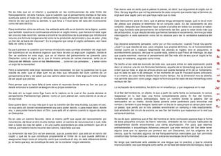 No es más que en el interior y quedando en las continuaciones de este límite del
franqueamiento, de esta fractura, que la cuestión que el pensamiento plantea al Ser esta
sustituida sobre el modo de un rehusamiento; la sola afirmación del Ser del Je está en el
interior de eso que toma su sentido, lo que lleva a Freud tanto del lado del inconsciente
como del lado del Ello.
Para mostrarles cómo se articula, me adelanto este año en el dominio de la lógica, puesto
que también nosotros lo continuamos ahora en el cogito mismo, que merece en este lugar
ser una vez más recorrido; vamos a encontrar los atractivos de la paradoja que introduce el
recurso a la formula morganiana tal como la he producido del principio y que es esta: ¿Hay
un Ser del Je fuera del discurso?. Es la pregunta que zanja el cogito cartesiano, aún hace
falta ver cómo lo hace.
Es para plantear la cuestión que hemos introducido esas comillas alrededor del ergo sum
tan subversivo en su alcance ingenuo que hace de eso un ergo sum cogitado, donde el
Ser se sostiene en este ergo, que en el interior del pensamiento se presenta para
Descartes como el signo de lo que él mismo articula de varias maneras, tanto en el
Discurso del Método, como en las Meditaciones..., como en Los principios..., a saber como
un ergo de la necesidad.
Pero si solamente este ergo representa esta necesidad, es que no podemos ver lo que
resulta de esto: que el ergo sum no es más que rehusado del duro camino de un
pensamiento al Ser y del saber que ese camino debe recorrer. Este ergo sum toma el atajo
de ser aquel que piensa.
Pero pensar que no hace falta el ente sobre el recorrido donde tiene su Ser, es que ya
desde entonces la cuestión se asegure de su propia existencia.
No está ahí su lugar como Ego fuera de la captura en la cual el Ser puede abrazar el
pensamiento. Plantearse Ego: pienso, como un puro pienso ser, como siendo el Je de un
no soy local.
Esto quiere decir: no soy más que lo que la cuestión del Ser sea eludida. La paso sin ser,
no soy salvo allí donde necesariamente soy para poder decirlo, o para mejor decir, donde
soy, o para poder hacerlo decir al Otro, pues está allí el camino cuando lo siguen de cerca
en Descartes.
Es en esto un camino fecundo, tiene el mismo perfil que aquel del razonamiento por
recurrencia, de llevar al otro mucho tiempo sobre un camino de renuncia a tal o cual, más
bien a todas las vías del saber, y en una vuelta sorprenderlo en esta confesión: que ahí al
menos, por haberlo hecho recorrer ese camino, hace falta que sea.
La dimensión de ese Otro es tan esencial, que se puede decir que está en el nervio del
cogito y que es la que constituye propiamente el límite de lo que puede definirse y
asegurarse mejor como el conjunto vacío que constituye el soy, en esta referencia donde
je, en tanto que soy, se constituye de esto: de no contener ningún elemento.
Ese marco vale en tanto que el pienso lo pienso, es decir, que argumento el cogito con el
Otro. No soy significa que no hay elemento de este conjunto que exista bajo el término Je,
ergo sum sive cogito pero sin que haya nada que lo vista.
Este reencuentro pone en claro; que el pienso tenga semejante ropaje, que no es al nivel
del pienso que prepara el testimonio de un conjunto vació. Es del vaciamiento de otro
conjunto, después que Descartes haya puesto a prueba en todos los accesos al saber,
que haya fundado este pensamiento del evitamiento del Ser, para no estar ávido más que
de certidumbre; lo que resulta de esto que hemos llamado el vaciamiento, termina por esta
interrogación si esta operación como tal no alcanza para dar la verdadera sustancia del
Ego.
Eso deviene solamente pensable, como por un hilo conductor, cuando Freud nos aporte:
¿Qué? Lo que resulta de eso, para emplear sus propios términos, no el funcionamiento
mental (como se lo traduce falsamente del alemán al inglés) sino el psiquismo, el
acontecimiento psíquico, del que no queda nada, sobre lo que Freud se interroga, de algo
que pueda reanimar, reavivar el pensamiento del Ser más allá de eso que el cogito le ha,
de aquí en adelante, asignado como límite.
De hecho el ser está tan excluido de todo eso, que para entrar en esta explicación podrá
decir al retomar una de mis fórmulas familiares, aquella de la Verwerfung que es de este
orden que se trata; si algo se articula ahora que puede llamarse el fin de un humanismo,
que no data de ayer ni de anteayer, ni del momento en que M. Foucault quiere articularlo,
ni yo mismo, es cosa hecha desde hace mucho tiempo. Así la dimensión nos es abierta,
nos permite descubrir como juega, según la formula que he dado de esa Verwerfung como
rechazo del Ser.
Lo rechazado de lo simbólico, he dicho en mi enseñanza, y que reaparece en lo real.
Si el Ser del hombre es, en efecto, lo que a partir de cierta fecha es rechazado, lo vemos
reaparecer en lo real bajo una forma completamente plena. El Ser del hombre,
fundamental en nuestra antropología, tiene un nombre donde la palabra Ser se
reencuentro en su medio, donde basta ponerla entre paréntesis para encontrar ese
nombre y también lo que designa; basta salir un día de la casa propia al campo para hacer
un paseo, que yendo por la ruta ustedes encontrarán un camping o más exactamente,
todo alrededor del circulo de escoria, es ese Ser del hombre que reaparece en lo real que
se llama el detritus.
No es de ayer, sabemos que el Ser del hombre en tanto rechazado aparece bajo la forma
de esos pequeños círculos de hierro retorcido, alrededor de los círculos habituales de
campamentos donde encontramos una cierta acumulación. Por poco que seamos
prehistorisistas o arqueólogos debemos presumir que este rechazo del Ser debe tener
alguna cosa que no aparece por primera vez con Descartes, con los orígenes de la
ciencia, que ha marcado algunos de los franqueamientos esenciales que han permitido
constituir bajo formas caducas y siempre precarias las etapas de la humanidad.
No tengo que rearticular ante ustedes en una lengua que no practico, y que la volvería
impronunciable, eso que designa como señal, en tal fase del desarrollo tecnológico, bajo la
 