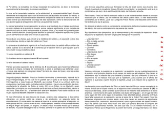 3) Por último, la energética (no tengo necesidad de explicarme), es decir, la tendencia
esencialmente la descarga y el proceso cuantitativo.
Lo que se ha remarcado bastante, es la solidaridad, la consustancialidad casi, de este
remanente de la segunda tópica con la introducción de la pulsión de muerte. En efecto, si
queremos hablar de la simbolización estaremos obligados a hablar de la estructura; es el
punto central que desarrollaré a lo largo de esta exposición, cómo la estructura nace de
una acción ligada al antagonismo del Eros y la pulsión de muerte.
La verdad gramatical, la concatenación, la sutura, es el resultado de un trabajo que incluye
el contra trabajo de la pulsión de muerte. sutura, cadena significante, el uno contable se
identifica al cero en tanto indispensable al proceso. Pero, y es donde me gustaría poder
llamar vuestra atención, el cero puede disolver la operación, impedirle reproducirse y todo
puede permanecer en este cero sin dar un paso más.
No será por una chanza que volveré a la metáfora del caldero, y lo asociaré a otras dos
circunstancias, donde se trata del caldero en Freud.
La primera es la palabra de ingenio: A, es Freud quien lo dice, ha pedido a B un caldero de
cobre, cuando se lo devuelve, B se lamenta que el caldero tiene un gran agujero que lo
torna inútil: he aquí la defensa de A:
1) nunca he pedido un caldero a B.
2) el caldero tenía un agujero cuando B me lo prestó.
3) le he devuelto el caldero intacto.
Pienso que esta exposición de la defensa de A es adecuada para hacernos reflexionar
acerca de la lógica, la lógica del inconsciente, y sobre la sublógica que defiende Lacan.
¿Es que este ejemplo no vale green ideas? No tanto las ideas de Green, sino las verdes
ideas o las ideas verdes.
Segundo ejemplo Macbeth, Freud en Análisis terminable e interminable, hablará de la
bruja metapsicología, sin la cual no es posible dar un paso si se busca comprender.
Interroguemos a esas brujas de Macbeth, que analiza Freud en su artículo sobre las
excepciones: las brujas están inclinadas sobre el caldero y hacen una predicción, es decir,
exactamente la situación de Edipo al revés. Ahí no es Edipo, no es Macbeth, quien
responde a un enigma, es una respuesta que le es dada en tanto respuesta falaz, vamos a
ver cómo. Ellas dicen for... of woman born shall arm Macbeth; Pues nadie nacido de una
mujer,esperará Macbeth; Macbeth se basará en eso.
Si nos informamos de ese discurso de brujas, veremos dos categorías, o dos estilos
diferentes: un primer estilo de enigma y de predicción, un segundo estilo de
encantamiento. El primer estilo me parece el lugar de la verdad gramatical, el segundo, un
estilo propio del Ello. Uno no es sin el otro. Ultimo ejemplo: veamos a Freud ante el Moisés
de Miguel Ángel: dos partes, un enigma, un afecto: Freud se siente mirado por la estatua
de Moisés, no puede despegarse de su mirada; penetra en la iglesia de San Pedro como
uno de esos pequeños judíos que formaban la tribu de Israel (como esa chusma, dice
Freud), insuflando la mirada de Moisés. El judío mira al judío y la elucidación será la de la
combinatoria, es decir, de la significación del dedo, del índice en la barba.
Pero insisto, Freud no habría analizado nada si no se hubiera sentido desde el principio
implicado por el afecto, por la evidencia del afecto puedo decir, o más exactamente
constreñido por el afecto. ¿Que soy?, pregunta Freud. Recibe una respuesta como Moisés
ha recibido una soy lo que soy.
No defiendo el afecto contra la combinatoria, simplemente defiendo el estatuto significante
del afecto, del cual la combinatoria no me parece dar cuenta.
Aquí tendremos otra perspectiva, de la intemporalidad y del concepto de repetición. Antes
de pasar a la repetición, les leeré un pequeño diálogo de mi cosecha:
— ¿Qué es Ello?.
— Ello es nada, es todo.
— ¿Dónde es?.
— Donde estaba.
— ¿Cómo?
— Como Ello.
— ¿Qué quiere decir?.
— Ello desea.
— ¿Cómo?.
— Ello se repite.
— ¿Repite?.
— Repite.
— ¿Hasta cuándo?.
— Hasta Ello.
Veamos, entonces, la cuestión de la repetición. La repetición es una cualidad esencial de
la pulsión, es el principio directriz de un campo, en tanto que es subjetiva. Dice Lacan, al
adelantarse aquí la relación del uno contante y sonante y del Uno unificante. El uno de la
recurrencia no se instaura más que por la repetición, pasa cuando por el efecto del
repitiente lo que esta a repetir deviene lo repetido. ¿Cuál es la relación de la repetición al
Otro?.
La alienación como significante del Otro, en tanto hace del Otro un campo marcado de la
misma finitud que el sujeto mismo, es el algoritmo bien conocido por ustedes S (A/) [A
mayúscula barrada], Lacan constata que el Dios de los filósofos está presente en la teoría
analítica, —como teoría del sujeto sometido a las leyes del lenguaje—, en el lugar del Otro
como lugar del Otro como lugar de la palabra. Esta alteridad radical, presente en Freud,
hace falta buscarla en la castración, que es el signo de la finitud. Pero según Freud los
fantasmas originarios son innatos, están, como dice Lacan, en posición de significante
llaves (seducción, castración, escena primaria) como organizadores del deseo humano.
Aquí me parece que hace falta situar otro dato que parece descuidar el conjunto del
movimiento psicoanalítico francés, del lado que sea. Es un nombre horroroso, es: la
filogénesis. Pienso que la filogénesis, la pulsión de muerte, y la segunda tópica, son datos
 
