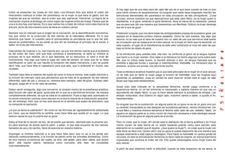 Cómo se presentan las cosas en otro lado; Lévi-Strauss dice que sobre el orden del
intercambio instituye el orden del parentesco, es la mujer la que hace el gasto, son las
mujeres las que se cambian, sea el orden que sea, patriarcal, matriarcal. La lógica de la
inscripción impone al etnólogo ver cómo viajan las mujeres entre las líneas. Parece que de
una a la otra hay una hiancia, Es lo que vamos hoy a tratar de indicar como esta hiancia se
articula, dicho de otra manera como se llena en nuestro campo.
Siempre nos es indicado que el origen de la marcación, de la desmitificación económica,
hay que verlos en la conjunción de dos valores de la naturaleza diferente. Es lo que
tenemos que hacer; la cuestión para el psicoanalista es percatarse que lo que del acto
sexual es problemático, no es social ya que ahí se constituye el principio de lo social, a
saber, en la ley del intercambio.
Intercambio de mujeres o no, nos importa aún, ya que nos damos cuenta que el problema
es del orden del valor, diré que todo comienza a esclarecerse, al darle su nombre al
principio de lo que redobla, de lo que desdobla, en su estructura, el valor a nivel del
inconsciente. Hay algo que toma el lugar del valor de cambio, en tanto que de su falsa
identificación al valor de uso resulta la fundación del objeto mercancía; y aún se puede
decir más, que hace falta el capitalismo para que esto, que lo antecede en mucho, sea
revelado.
También hace falta el estatuto del sujeto tal como lo forja la ciencia, este sujeto reducido a
su función de intervalo, para que percibamos que se trata de la igualación de dos valores
diferentes, valor de uso y, porque no, veremos esto siempre, valor de goce. Subrayo valor
de goce, juega allí el rol de valor de cambio.
Deben sentir enseguida, algo que concierne, al corazón mismo de la enseñanza analítica,
esta función del valor de goce, quizá esta ahí lo que va a permitirnos formular, de manera
completamente diferente, de que se trata en la castración. Pues si algo esta acentuado en
la noción misma tan confusa como sea aún en la teoría misma de la maduración pulsional,
es, sin embargo, esto: que no hay acto sexual en el sentido que acabo de articularlo, que
no comporte la castración.
¿A que se llama la castración?. No como en las fórmulas tan agradablemente adelantada
por Hans, que se destornilla la canillita, pues hace falta que quede en su lugar. Lo que
está en causa es que no podría asir su goce.
Estoy al final de mi lección de hoy, de tal suerte que abrevio, retomaré esto la próxima vez.
Es para acentuar de dónde querría partir, a saber, lo que esta ecuación de dos valores,
llamados de uso y de cambio, tiene de esencial en nuestra materia.
Supongan al hombre reducido a lo que hace falta decir que no se lo ha jamás aún
reducido institucionalmente, a la función de patrón entre los animales domésticos. Dicho
de otra manera sirvámonos del inglés, se dice: she goath, para decir cabra, que quiere
decir: ella macho cabrío; llamamos como conviene, she man, es concebible
instrumentalmente.
Si hay algo que da una idea clara del valor del uso es lo que hace cuando se trae un toro
para cierto número de acoplamientos. Es singular que nadie haya imaginado inscribir las
estructuras elementales del parentesco en esta circulación de falo omnipotente. ¡Cosa
curiosa!, somos nosotros los que descubrimos que este valor fálico, es la mujer quien lo
representa; si el goce, entiendo el goce femenino, lleva la marca de la castración, parece
que es para que (de una manera que llamaremos con Bentham, ficticia) la mujer devenga
eso de lo que se goza.
Pretensión singular que nos abre todas las ambigüedades propias de la palabra goce, por
ejemplo en el desarrollo jurídico implica posesión. Dicho de otra manera, hay algo que
retorna, no es más que el sexo de nuestro toro un valor de uso que servirá en esta suerte
de circulación que se instaura en el orden sexual, es la mujer en tanto que ha devenido, en
esta ocasión, el lugar de la transferencia de este valor substraído al nivel del valor de uso,
bajo la forma de objeto de goce.
Si he introducido para ustedes este she man, es conforme al genio de la lengua inglesa
que llamó a la mujer woman. Dios sabe si la literatura ha hecho algunas burla sobre este
Wo, que no indica nada bueno, lo llamaré sheman o aún, en lengua francesa que se
prestará a algunas burlas y supongo a malentendidos: hommelle. La introduzco aquí la
presento, la tomo con pinzas, nos servirá de mucho.
Toda la literatura analítica muestra que lo que está articulado de la mujer en el acto sexual,
no es más que en tanto la mujer juega la función de hommelle. Que las mujeres aquí
presentes no pestañeen, pues en verdad es para reservar donde está el lugar de esta
Mujer que hago este señalamiento.
Quizá todo está indicado en la sexualidad femenina, donde juega conforme a la
experiencia eterna, un rol tan eminente la mascarada, a saberla manera en que usa un
equivalente del objeto fálico, lo que la hace desde siempre la portadora de ahíajas. Las
ahíajas indiscretas, dice Diderot en algún lado, nosotros vamos a saber, a quizás al fin,
hacerlashablar.
Es singular que de la sustracción, en alguna parte de un goce no es de un goce sino por
su carácter manipulable (si oso designar así la potencia peniana), vemos introducirse, con
lo que Marx y nosotros mismos llamamos el fetiche, este valor de uso, extraído, fijado. Un
agujero en alguna parte es el único rincón de inserción necesaria a toda ideología sexual.
La sustracción de goce en alguna parte es el pivote.
Pero no crean que la mujer, ahí donde esta la alienación de la teoría analítica y en Freud
mismo (quien de esta teoría es un padre bastante grande como para percibir esta
alienación en la cuestión que él repetía: ¿Que quiere la mujer?), no crean que la mujer con
este tema se lleva mal. Quiero decir que su goce le queda disponerlo de una manera que
escapa totalmente a esta captura ideológica. Para hacer la hommelle no carece jamás de
recursos, en esto la reinvidicación femenina no tiene nada de original, es siemprelamisma
mascarada que continúa al orden del día. Ella queda inexpulgable como mujer fuera del
acto sexual.
A partir de aquí debemos medir la dificultad, cuando se trata respectivo de los sexos, el
 