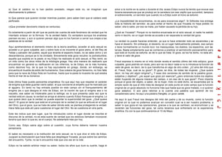 a) Que el caldero no lo han pedido prestado, niegan este no, se imaginan que
efectivamente lo pidieron
b) Que parece que quieren olvidar mientras puedan, pero saben bien que el caldero está
perforado.
c)Que prometer devolverlo intacto es venturoso.
Es solamente a partir de ahí que se podrá dar cuenta de este fenómeno de verdad que he
intentado enlazar en la fórmula: Yo la verdad hablo. Es verdadero aunque los analistas
piensen es eso, y aún si quieren pensar algo que no los fuercen a cerrar sus orejas a las
palabras de la verdad.
Aquí aprehendemos el elemento mismo de la teoría analítica, acceder al acto sexual es
acceder a un goce culpable, aún y sobre todo si es inocente el goce pleno, el del Rey de
Tebas y salvador del pueblo, aquel que levanta el espectro tirado, no se sabe cómo y sin
descendencia, porque se lo ha olvidado. Brevemente este goce recubre: la podredumbre,
aquella que explota en la peste; el rey Edipo ha realizado el acto sexual, el Rey reinó, es
un mito como los otros mitos de la mitología griega. Hay otra manera de realizarlo que
encuentran en general su ratificación en los infiernos, la de Edipo, es la más humana,
como decimos hoy, de la que no hay equivalente en griego, donde, sin embargo, se
encuentra el mueble de estilo del humanismo. Que océano de goce femenino, no hizo falta
para que la nave de Edipo flote sin hundirse, hasta que la peste le muestre de qué estaba
hecho el mar de su bonanza.
Esta última frase puede parecerles enigmática. Es que aquí hay que respetar el carácter
de enigma que debe guardar cierto saber, el que concierne al empeño que he marcado por
el agujero. En tanto no hay entrada posible en este campo sin el franqueamiento del
enigma (es o que designa el mito de Edipo, sin la noción de que el enigma sea o no
resuelto, ese saber es intolerable para la esfinge; es lo que presenta cada vez que la
verdad está en causa, la verdad se arroja al abismo cuando Edipo franquee el enigma. Lo
que quiere decir que la verdad no puede soportar la superioridad del goce. ¿Qué quiere
decir?. El goce en tanto que está en el principio de la verdad (lo que se articula en el lugar
del Otro), que el goce, que se trata de saber dónde está, se plantea protegiendo la verdad.
Hace falta que este ahí para cuestionar el lugar del Otro. No se cuestiona en otra parte.
Este les indica que ese lugar, que he introducido como el lugar donde se inscribe el
discurso de la verdad, no es esta suerte de verdad que los estoicos llamaban incorporal;
tendría que decir lo que es, es el cuerpo. No adelantaré más por hoy.
Como sea. Edipo sabía algo sobre al cuestión, cuya forma debería retener nuestra
perspicacia.
El saber es necesario a la institución del acto sexual, es lo que dice el mito de Edipo.
Juzguen la disimulación que hace falta que despliegue Yocasta, ya que sobre los caminos
del encuentro, Tyche, no se lo encuentra más que una vez en la vida.
Edipo no ha sabido arbitrar mejor su saber; todos los años que dure su suerte, haga el
amor a la noche en la cama o durante el día; acaso Edipo nunca ha tenido que evocar esa
bizarra escaramuza que se produjo en la carretera con ese viejillo que sucumbió, tampoco
al sobreviviente, un servidor que cuando vio a Edipo subir al trono se esfumó.
¿La imposibilidad de encontrarlos, no es para evocarnos algo?. Si Sófocles nos entrega
toda la historia del servidor, es para evitar el hecho de que Yocasta no haya podido no
saber; ella lo sabe, por eso se mata, por haber causado la pérdida de su hijo.
¿Qué es Yocasta?. Porqué no la mentira encarnada en el acto sexual; si nadie ha sabido
verlo ni decirlo, es un lugar donde se accede a ver separada la verdad del goce.
La verdad no puede hacerse entender, ya que si hace entender todo se escamotea y se
hace el desierto. Sin embargo, el desierto, es un lugar habitualmente poblado, ese campo
x tiene normalmente un mundo loco: los masoquistas, los diablos, los espectros, aún las
larvas. Basta simplemente que se comience a predicar el sermóncillo psicoanalítico para
que todo el mundo se esfume, es de lo que se trata. El goce, se los he dicho, no esta ahí,
y tiene el valor de goce.
Freud expresa lo mismo en el mito donde revela el sentido último del mito edípico; goce
culpable, goce podrido sin duda, pero aún es no decir nada si no lo introduce la función de
valor de goce, es decir, de lo que transforma en algo de otro orden. ¿El amo del mito que
él, Freud, forja, cual es su goce?. Él goza, se dice, de todas las mujeres. ¿Que quiere
decir, no hay ahí algún enigma?.¿ Y esas dos versiones de sentido de la palabra gozar,
subjetiva y objetiva?, ¿es aquel que goza por esencia?,¿pero entonces todos los objetos
están huyendo de alguna manera del campo, o sin eso de lo que goza?. Poco importa
porque el goce del objeto, a saber, de la mujer. Esto no está dicho, se escamotea por la
simple razón de que el mito trata de designar en este punto en este campo que la función
original de un goce absoluto no funciona más que hasta que es goce matado, o si quieren
goce aséptico. O aún para retomar a la cuenta una palabra que aprendí de los
canadienses cane, he aquí una palabra franglés, un goce canée.
He aquí lo que Freud nos designa del mito del padre y de su muerte, como la función
original sin la cual no podemos avanzar sin concebir cual va a ser nuestro problema, a
saber lo que goza en las operaciones, gracias a la que se cambian, se economizan y se
revierten las funciones del goce, tal como tenemos que enfrentarlo en la experiencia
analítica. Es con la que continuaremos el 10 de Mayo.
 