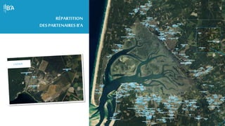 RÉPARTITION
DES PARTENAIRES B’A
 