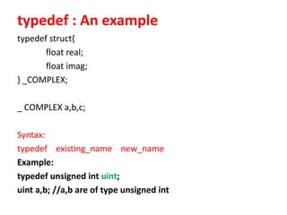 17 structure-and-union | PPTX