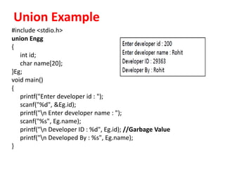 17 structure-and-union | PPTX