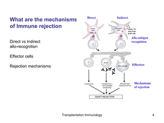 Comprehensive Overview of Transplantation Immunology and Rejection ...