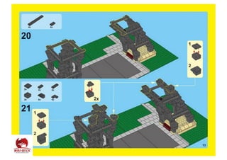 Manual Instruction for LEPIN 17002 Eiffel Tower Paris - Compatible with ...