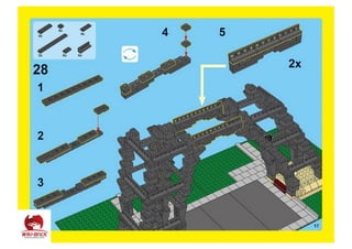Manual Instruction for LEPIN 17002 Eiffel Tower Paris - Compatible with ...