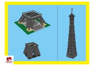 Manual Instruction for LEPIN 17002 Eiffel Tower Paris - Compatible with ...