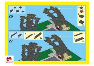 Manual Instruction for LEPIN 17002 Eiffel Tower Paris - Compatible with ...