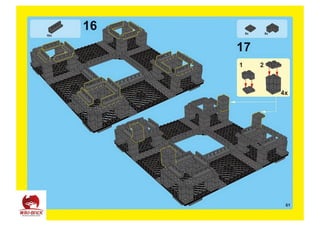 Manual Instruction for LEPIN 17002 Eiffel Tower Paris - Compatible with ...