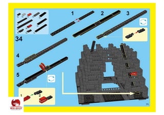 Manual Instruction for LEPIN 17002 Eiffel Tower Paris - Compatible with ...