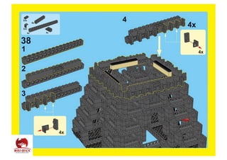 Manual Instruction for LEPIN 17002 Eiffel Tower Paris - Compatible with ...