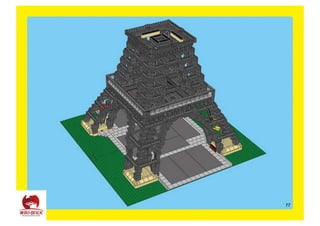 Manual Instruction for LEPIN 17002 Eiffel Tower Paris - Compatible with ...