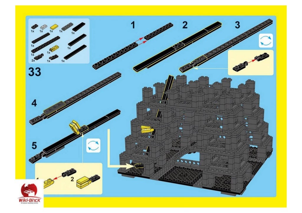 Manual Instruction for LEPIN 17002 Eiffel Tower Paris - Compatible wiâ¦