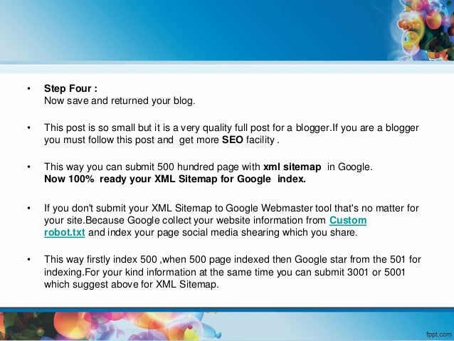 custom robots txt in blogger blog