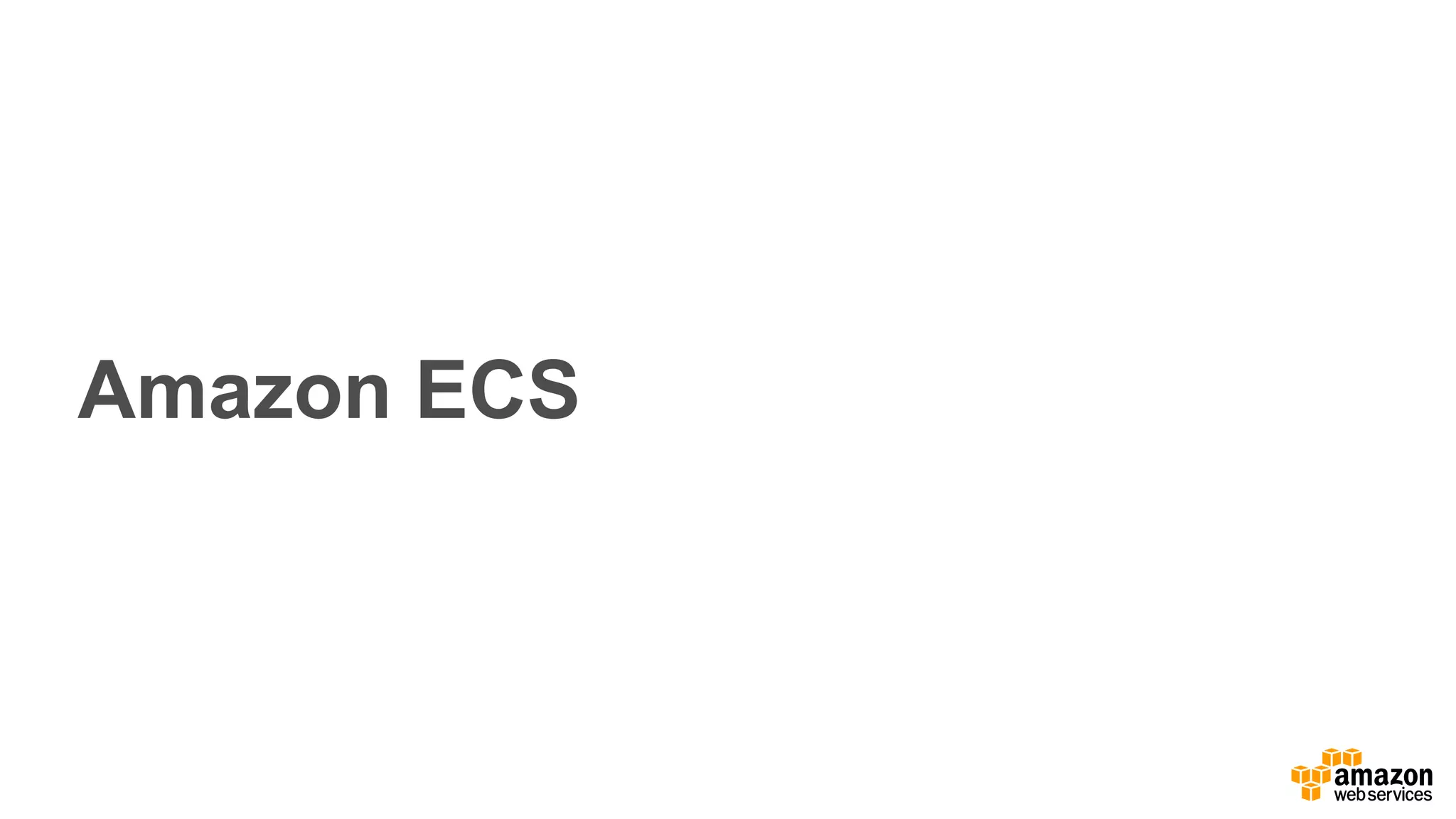 Amazon ECS 