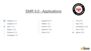 EMR 5.0 - Applications
 