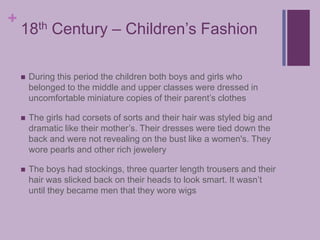 1700s Men’s Fashion