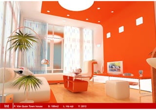 P: Văn Quán Town house S: 100m2 L: Hà nội Y: 2012Int
 