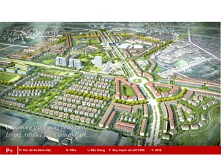 P: Khu đô thị Bách Việt, S: 95ha L: Bắc Giang T: Quy hoạch chi tiết 1/500 Y: 2016Pn
 