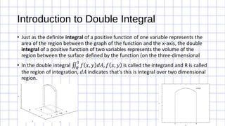 Introduction to Double Integral
 