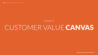 CUSTOMER VALUE CANVAS
UNDERSTAND TODAY. SHAPE TOMORROW. 15
LHBS // AMAZON: ANYTHING, ANYWHERE, ANYTIME
Chapter 2
 