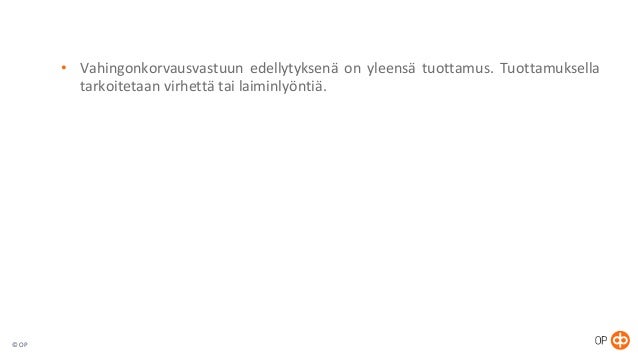 Yrittäjän vastuuvakuutus Yrittäjän vastuuvakuutus