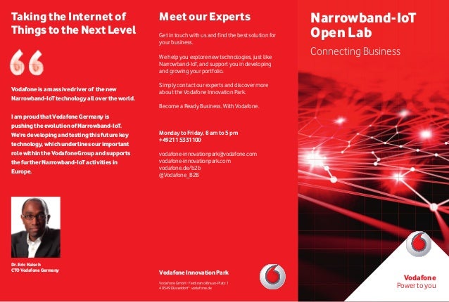 Vodafone Narrowband Iot Open Lab
