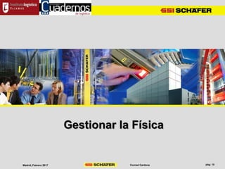 Conrad CardonaMadrid, Febrero 2017
Gestionar la Física
 